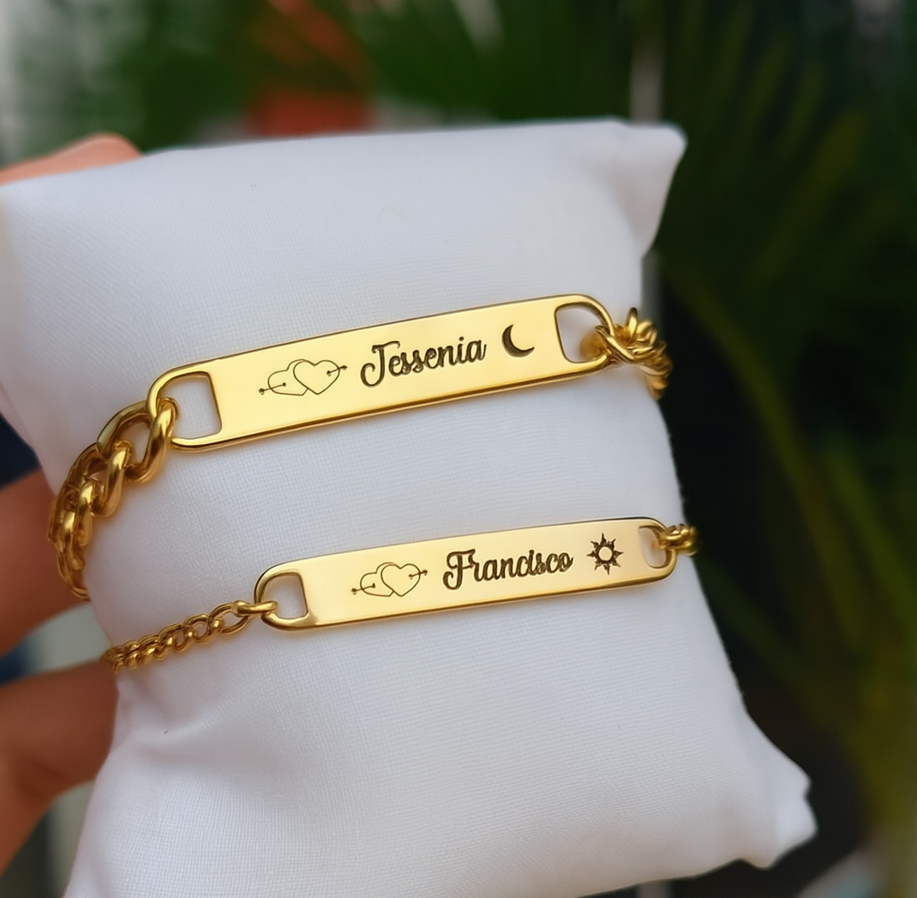 "Tu mirada" pulsera personalizada + box de regalo