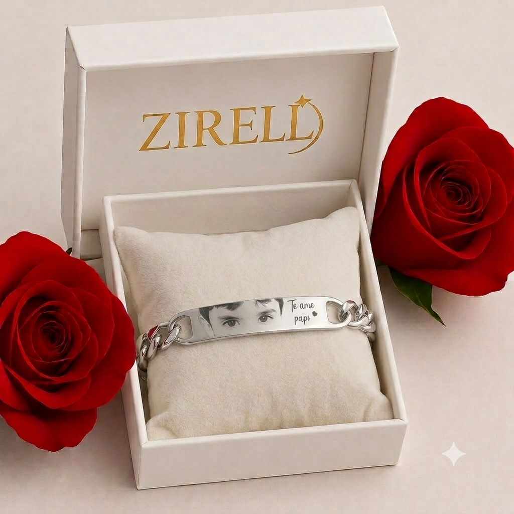 "Mi tesoro” Pulsera Personalizada Para Papá