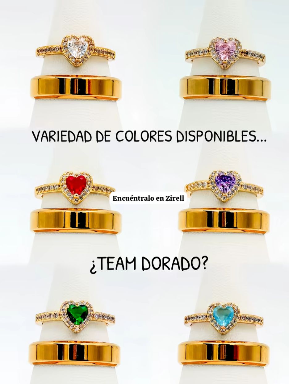 Anillos de Promesa Eterna + Box de regalo