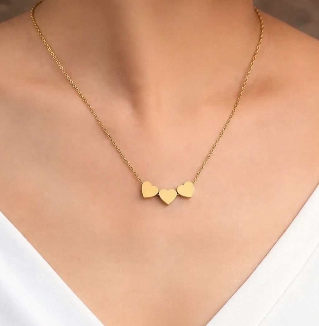 Collar Corazones de Mamá - Un corazón por cada Hijo