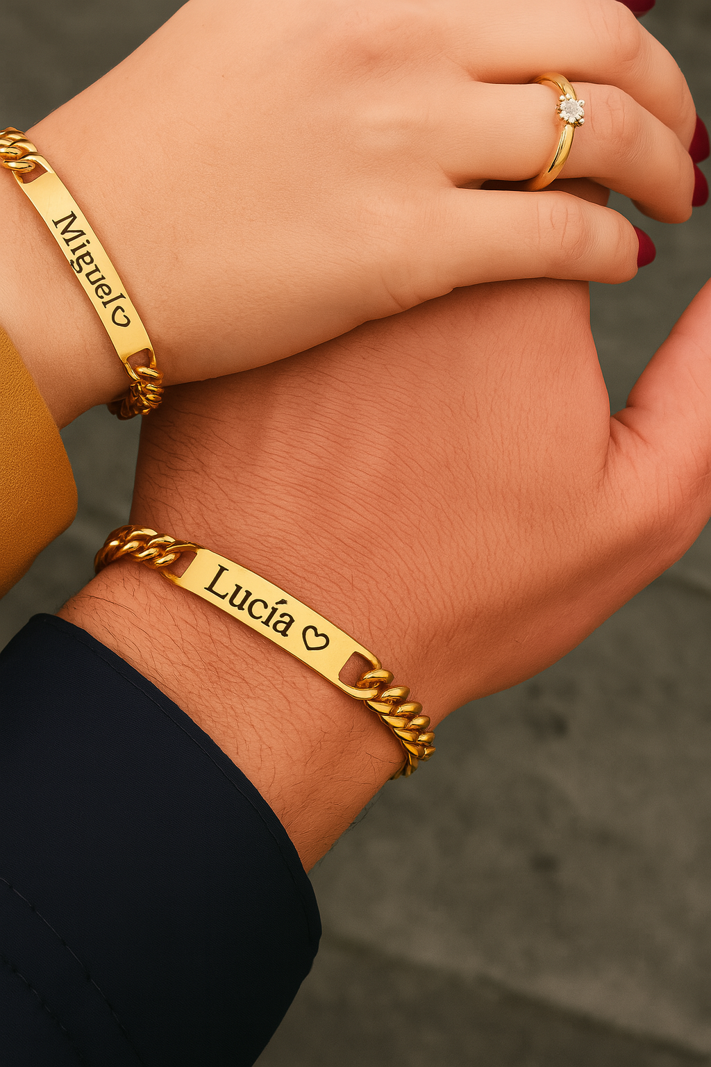 "Línea del Recuerdo" pulsera personalizada + box de regalo