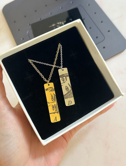 “Vínculo Infinito” Collar personalizado + box de regalo