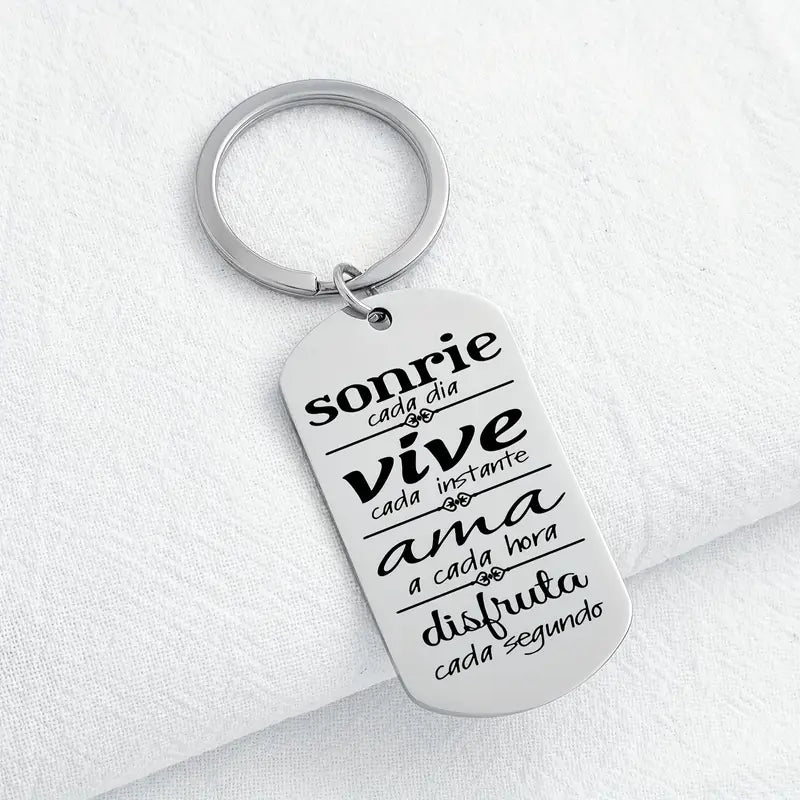 "Siempre Unido a Ti" pack de 2 Llaveros personalizados + box de regalo