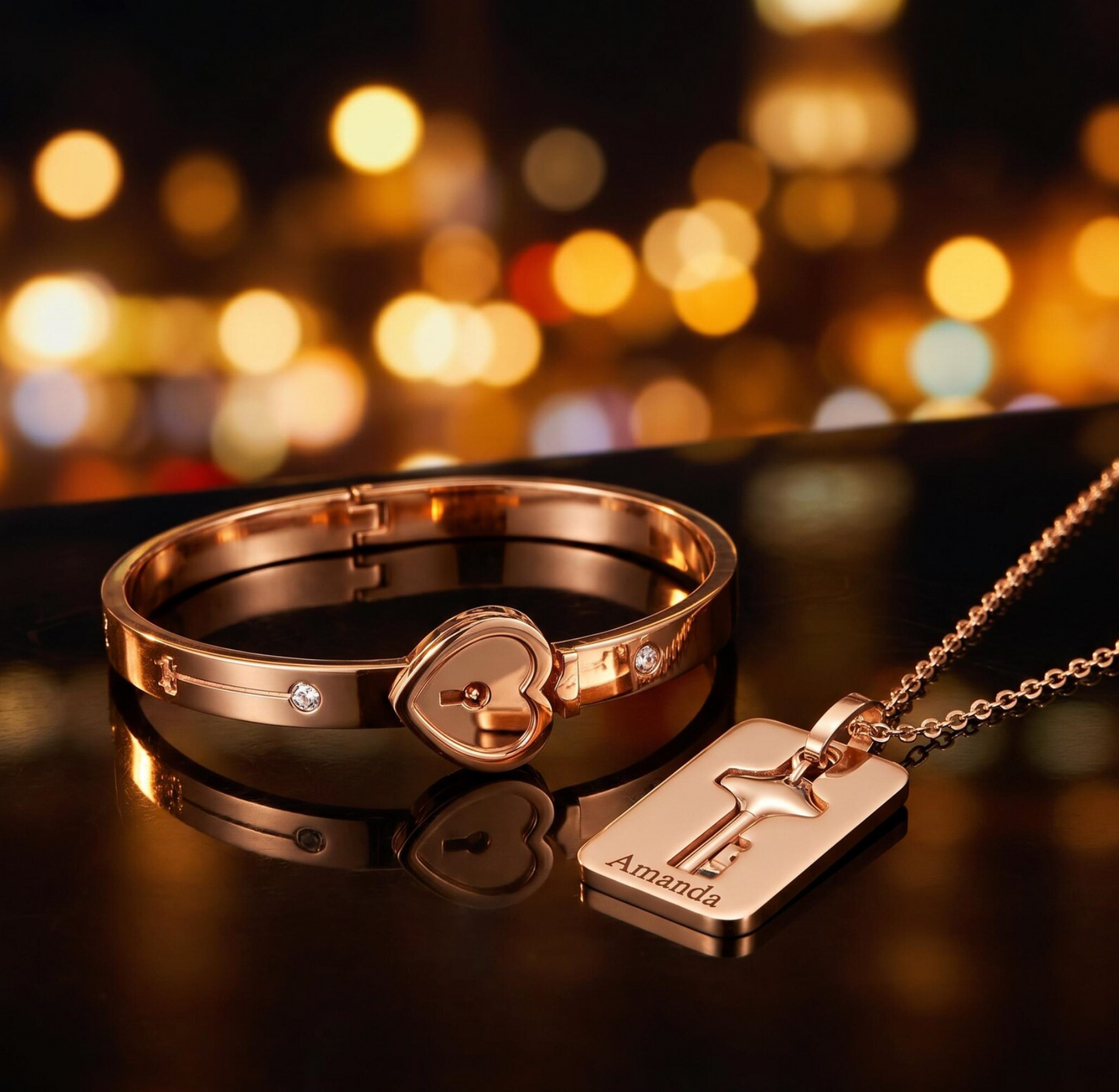 “Llave Eterna” Set de Pareja (Él y Ella)