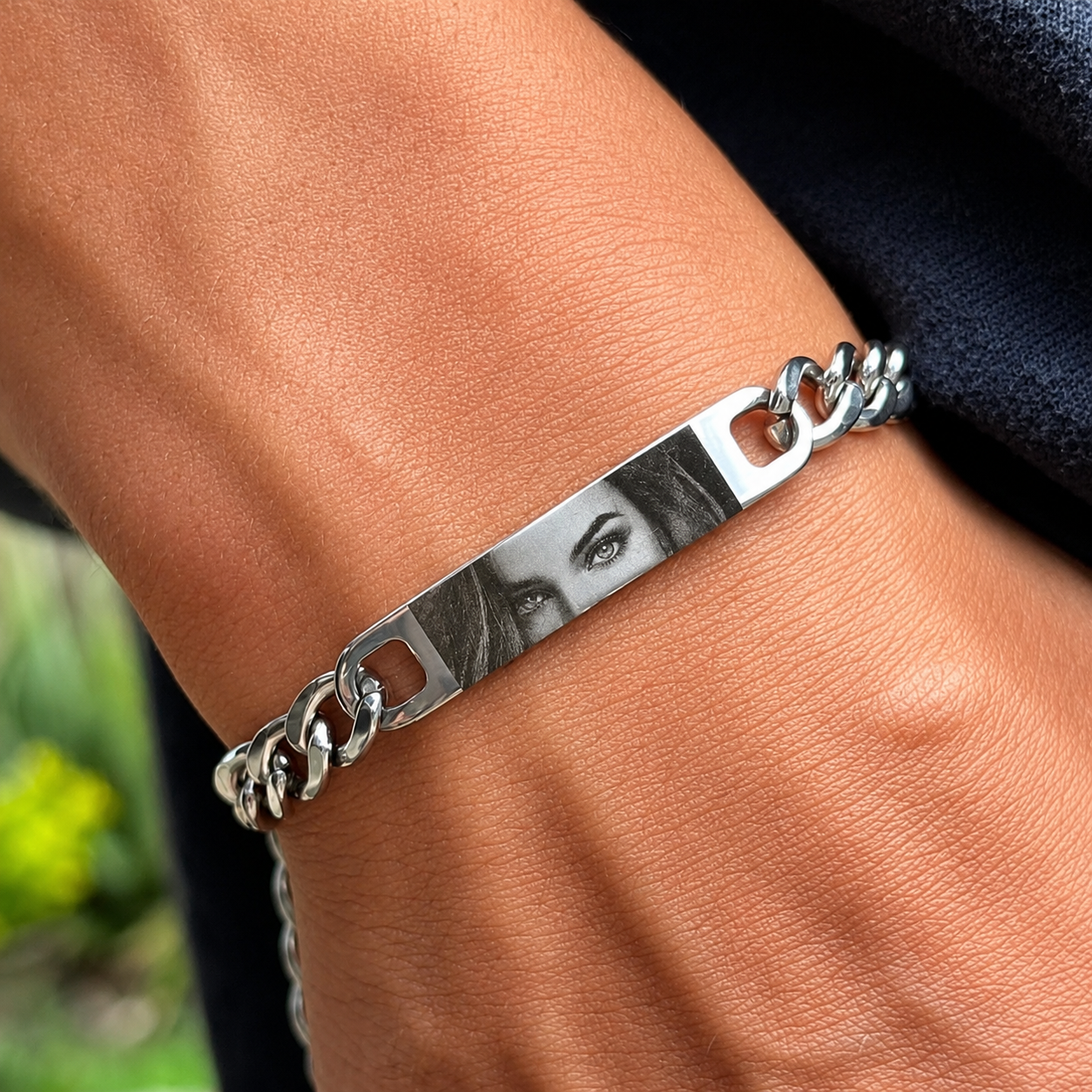 "Tu mirada" pulsera personalizada + box de regalo