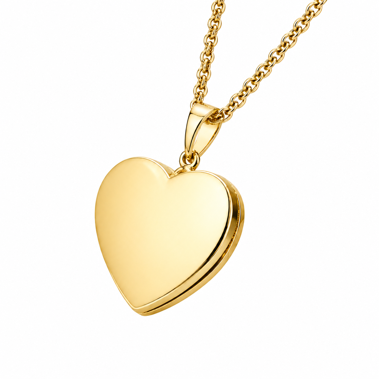 "Amor Eterno" Collar Corazón Personalizado