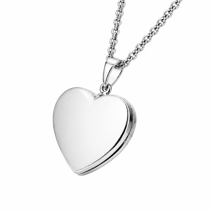 "Amor Eterno" Collar Corazón Personalizado