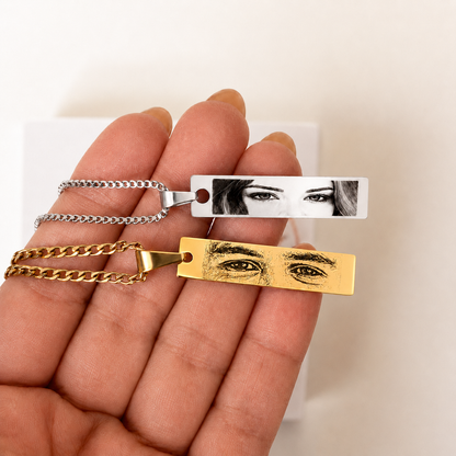 “Mirada Eterna” Collar personalizado + box de regalo