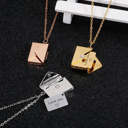 “Mensaje Eterno” Collar personalizado + box de regalo