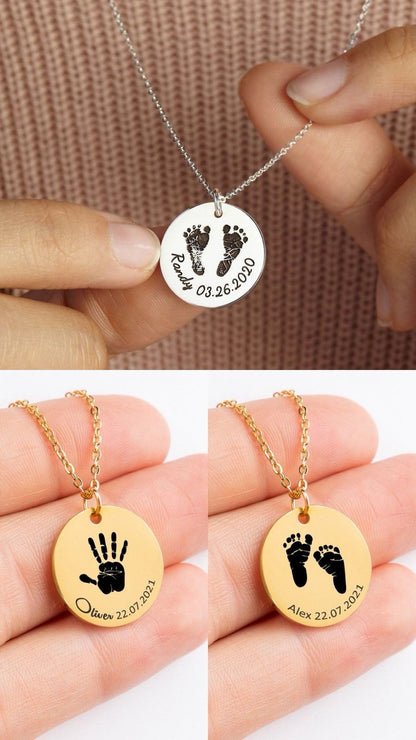 "Amor Eterno" Collar Personalizado para Mamá + Box de regalo