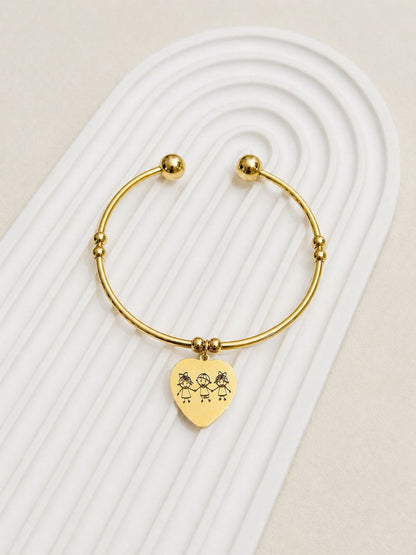 Pulsera Personalizada para Mamá + Box de regalo