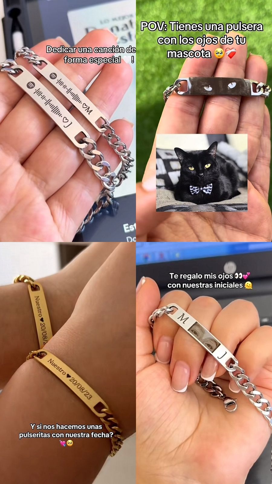 "Línea del Recuerdo" pulsera personalizada