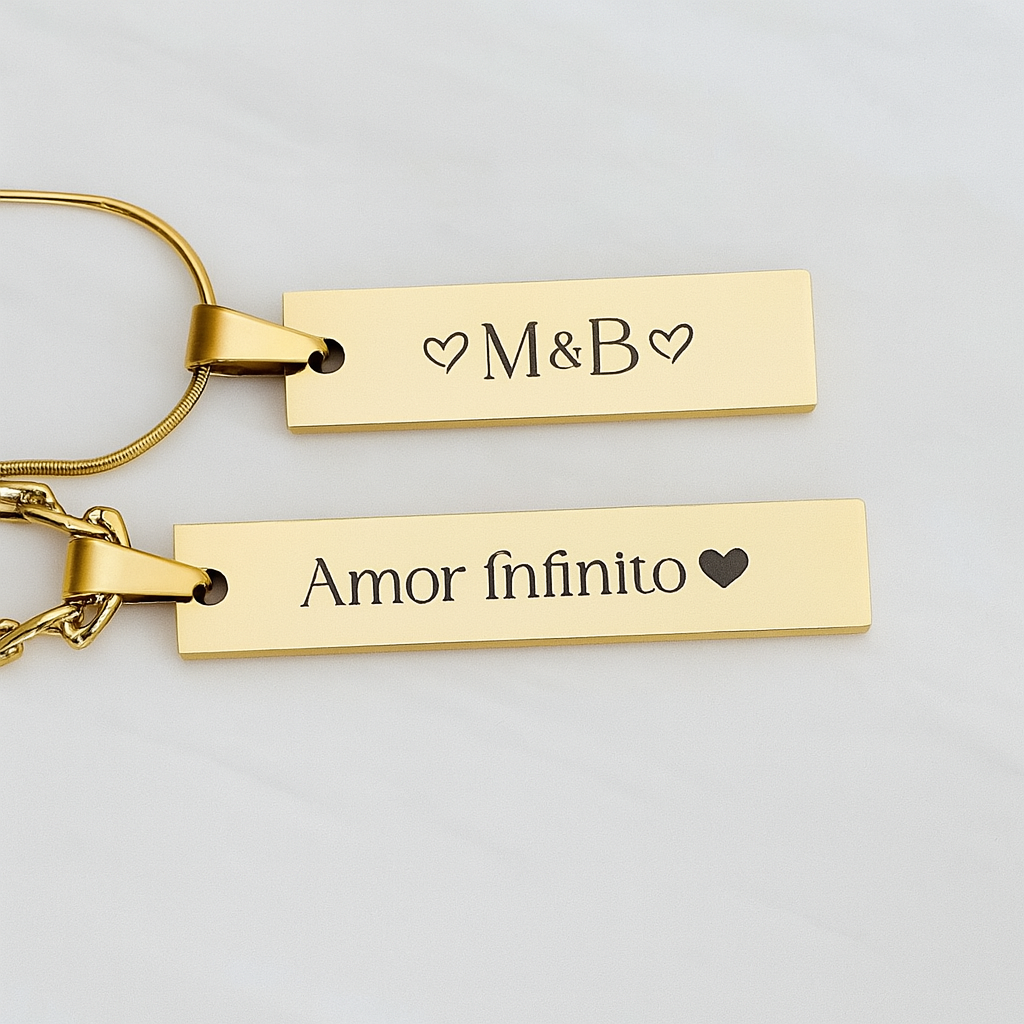 “Vínculo Infinito” Collar personalizado + box de regalo